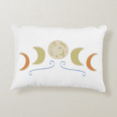Lunar Phases Ramadan  Pillow アクセントクッション (裏面)