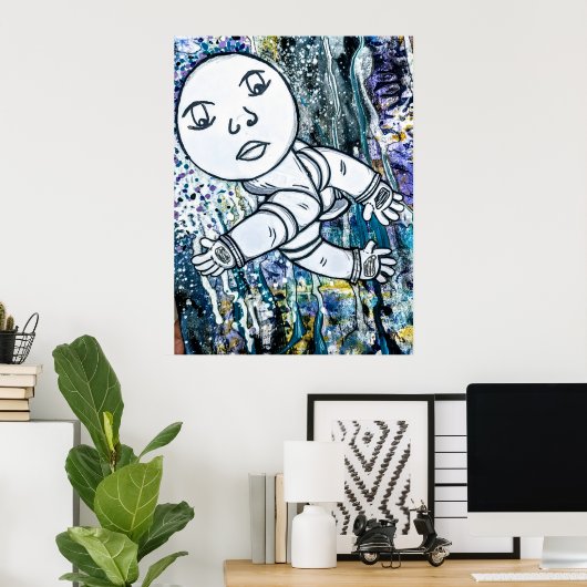 Lunar Splash ポスター (ホームオフィス)