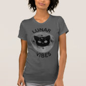 Lunar Vibes Cat + Moon  Tシャツ (正面)
