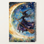 Lunar Witch 5.5インチx 8.5インチHardoverノートブック ノートブック (裏面)