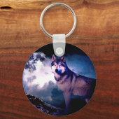 Lunar wolf キーホルダー (正面)
