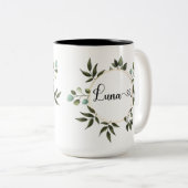 Luna's Mug 15oz (その他のオプションを参照) ツートーンマグカップ (正面右)