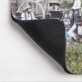 Lunch 1904年のカウボーイ(写真) マウスパッド (コーナー)