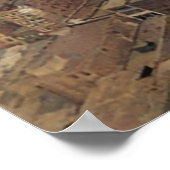 Lunch Atop A Skyscraper 1932 NYC Remastered Color ポスター (角)