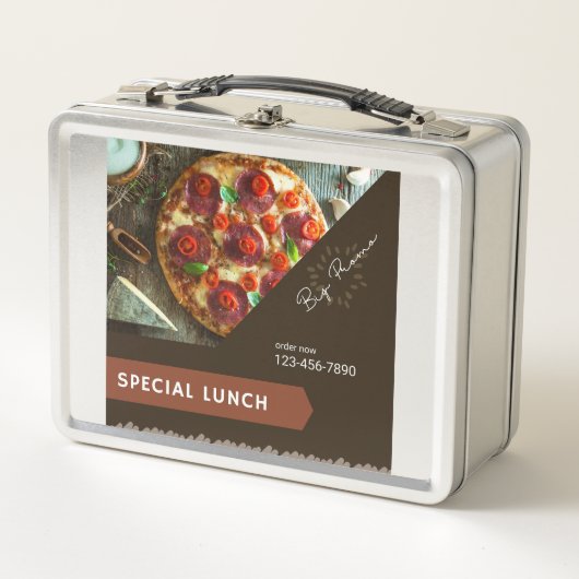 lunch box メタルランチボックス (正面)