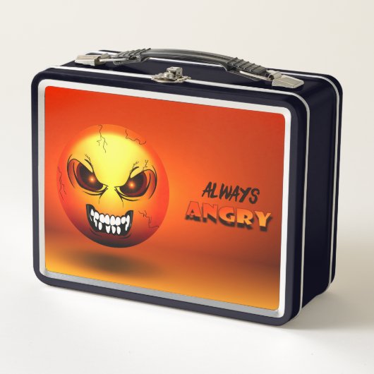 Lunch Box Angermoji メタルランチボックス (正面)