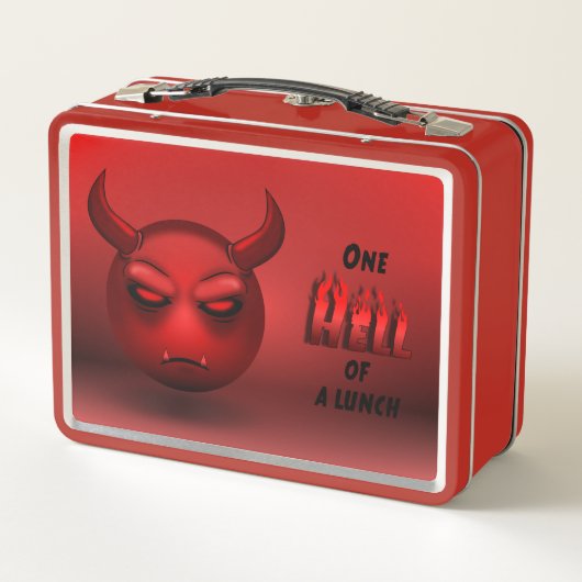 Lunch Box Devilmoji メタルランチボックス (裏面)