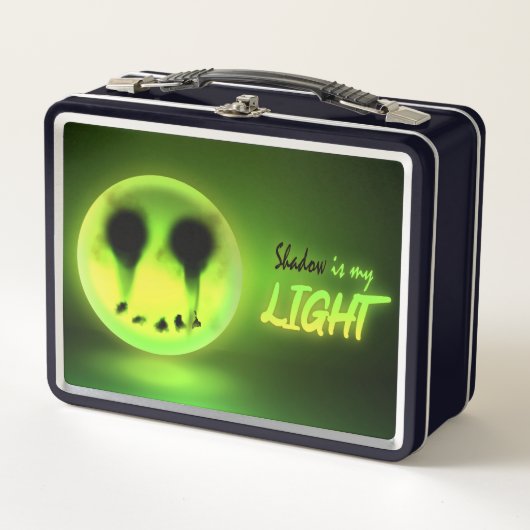 Lunch Box Glowmoji メタルランチボックス (正面)