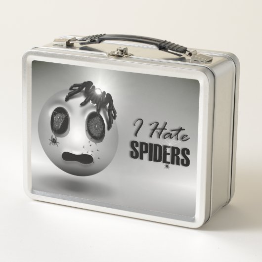 Lunch Box Spidermoji メタルランチボックス (正面)