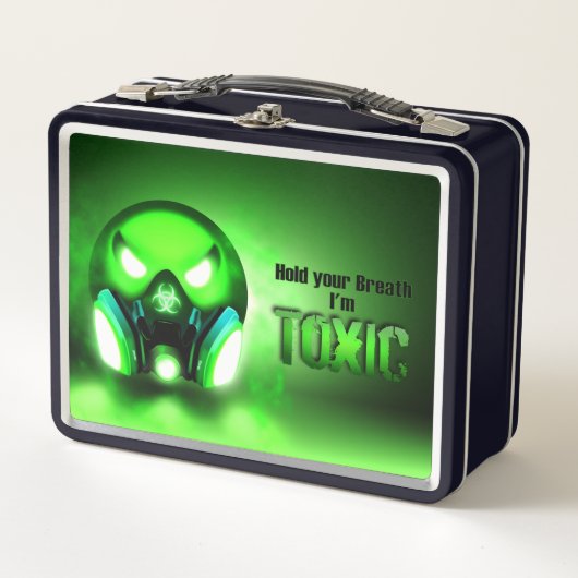 Lunch Box Toxicmoji メタルランチボックス (正面)