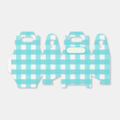 Lunch Box Vichy bleu ciel フェイバーボックス (折り畳みなし)