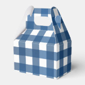 Lunch Box Vichy bleu marine フェイバーボックス (裏面サイド)