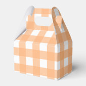 Lunch Box Vichy orange pastel フェイバーボックス (裏面サイド)
