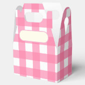 Lunch Box Vichy rose フェイバーボックス (オープン)