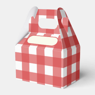 Lunch Box Vichy rouge フェイバーボックス
