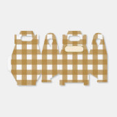 Lunch Box Vichy Sienne フェイバーボックス (折り畳みなし)