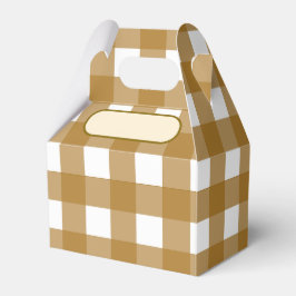 Lunch Box Vichy Sienne フェイバーボックス