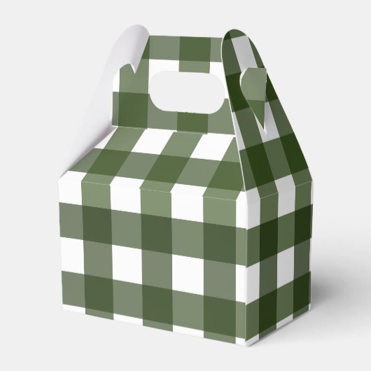 Lunch Box Vichy vert d'Alsace フェイバーボックス (裏面サイド)