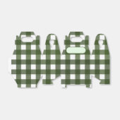 Lunch Box Vichy vert d'Alsace フェイバーボックス (折り畳みなし)