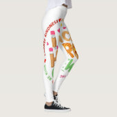 Lunch Hero Crew Shirt, Lady Cafeteria Squad Worker レギンス (右)