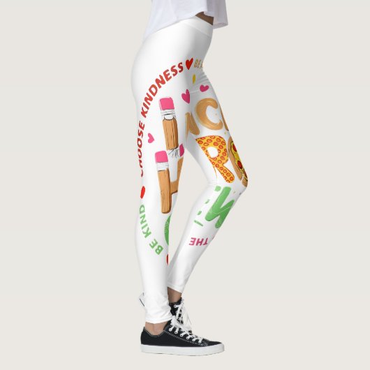 Lunch Hero Crew Shirt, Lady Cafeteria Squad Worker レギンス (右)