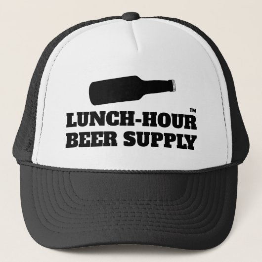 Lunch-Hour Beer Supply™ Trucker Hat キャップ (正面)