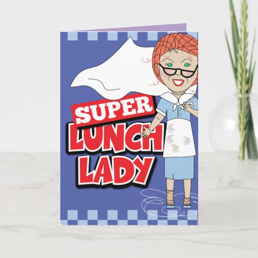 Lunch Lady サンキューカード (正面)