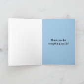 Lunch Lady サンキューカード (内部)