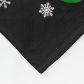 Lunch Lady Elf Funny Christmas Family Matching  フリースブランケット (角)