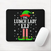 Lunch Lady Elf Funny Christmas Family Matching マウスパッド (マウス)