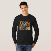 Lunch Lady Food Service Heroes School Nutrition Ca Tシャツ (正面フル)