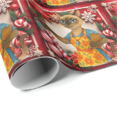 Lunch Lady Life Coach  for Cat  Lovers Cafeteria  ラッピングペーパー (ロールコーナー)