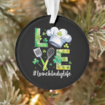 Lunch Lady Life Happy St Patricks Day オーナメント<br><div class="desc">Lunch Lady Life Happy St Patricks Day</div>