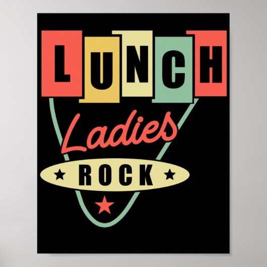 Lunch Lady Lunch Ladies Rock Lunch Lady ポスター (正面)