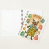 Lunch Lady serving food in school  プランナー手帳 (ディスプレー)