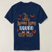 Lunch Lady Squad Leopard Witchs Hat Halloween Lunc Tシャツ (デザイン正面)
