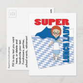 Lunch Lady - Super Lunch Lady ポストカード (正面/裏面)