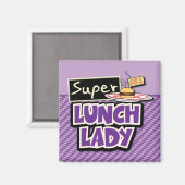 Lunch Lady - Super Lunch Lady マグネット (正面/裏面)