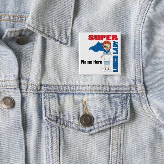 Lunch Lady - Super Lunch Lady 缶バッジ (インサイチュ)