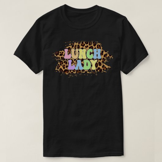 Lunch Lady Teacher Funny Easter Day Tshirt, Lunch  Tシャツ (デザイン正面)