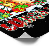 Lunch Lady Xmas Colorful Cosplay Santa Reindeer El ポスター (角)