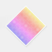 Luncheon Paper Napkins in pink purple yellow スタンダードランチョンナプキン (角)