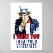 Lunchroom Poster:自分の文字を追加 ポスター (正面)