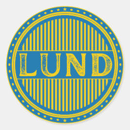 Lund City Pride Emblem – Swedish Identity ラウンドシール