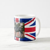 Lundyの車線のマグ コーヒーマグカップ (正面右)