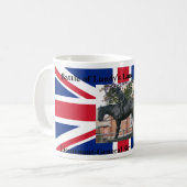 Lundyの車線のマグ コーヒーマグカップ (正面左)