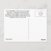 Lundy's Laneからの挨拶カスタマイズ- ポストカード (裏面)