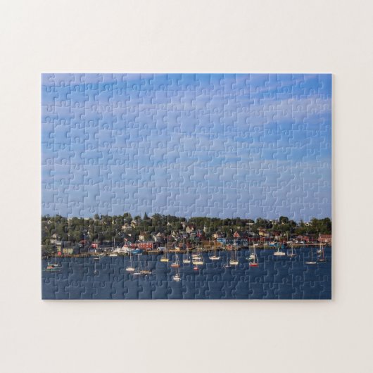 Lunenbourg港 ジグソーパズル (横)