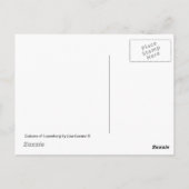 Lunenburgポストカードの色 ポストカード (裏面)