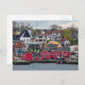 Lunenburg in Nova Scotia ポストカード (正面/裏面)